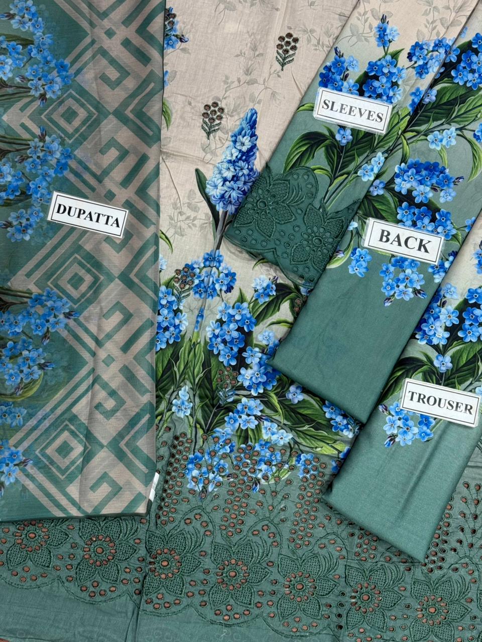 Adan Libas Unstitch Lawn Collection ZCUS-1026
