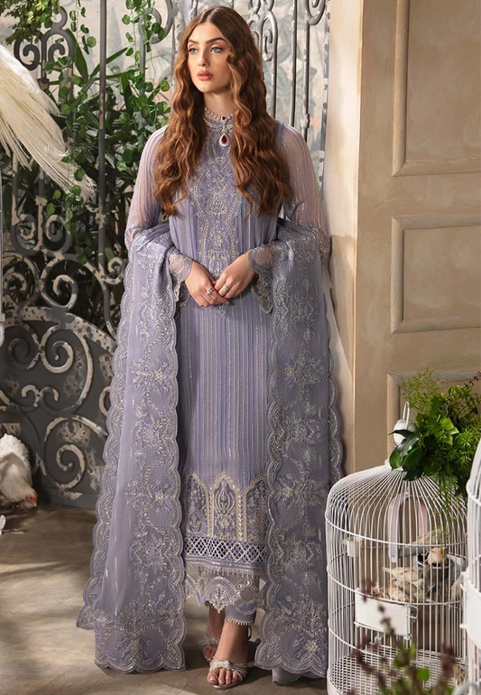 Afrozeh Unstitch Chiffon Collection