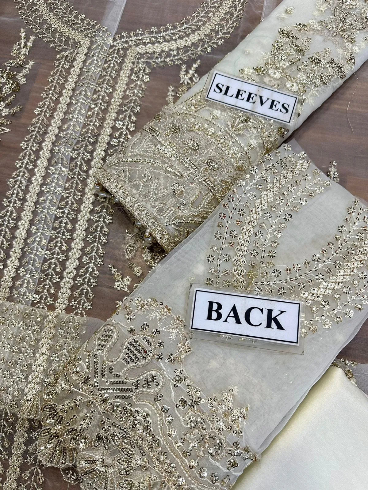 Afrozeh Unstitch Organza Collection