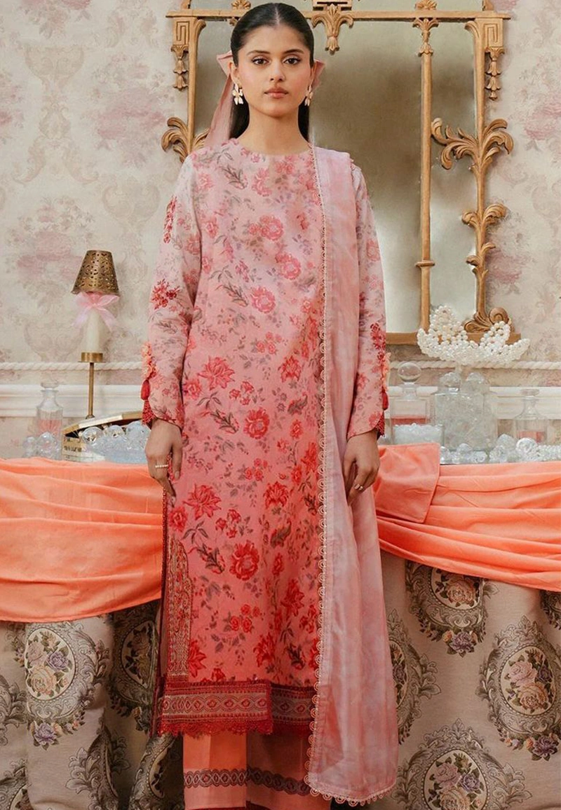 Afrozeh Unstitched Lawn Collection