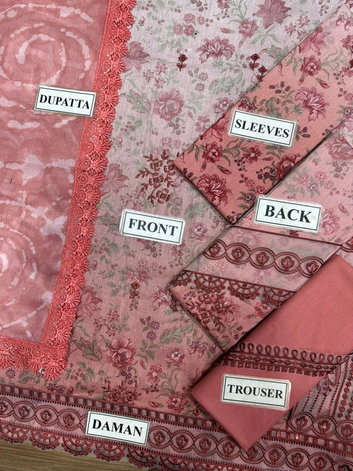 Afrozeh Unstitched Lawn Collection