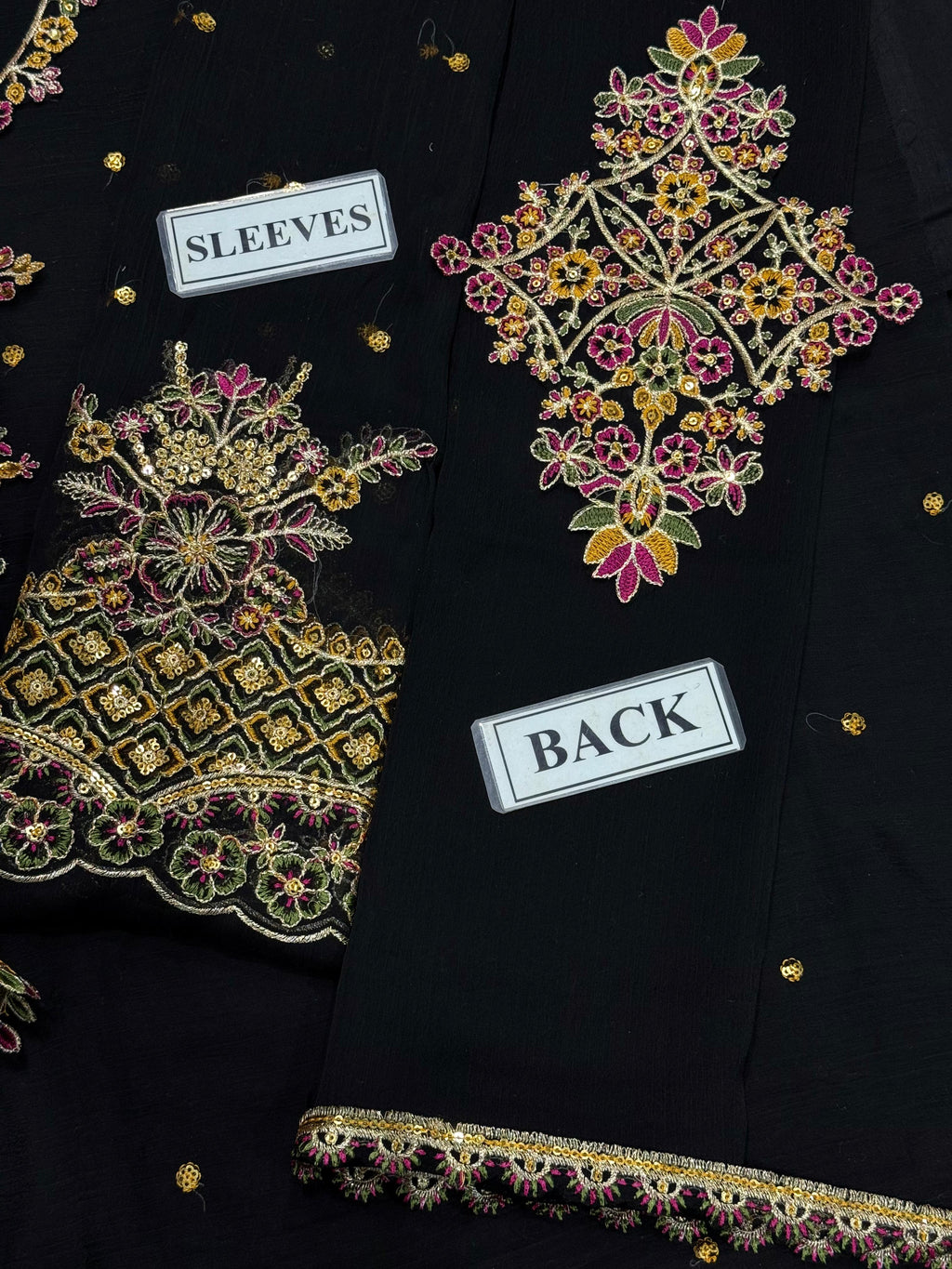 Alizeh Unstitch Chiffon Collection ZCUS-1009