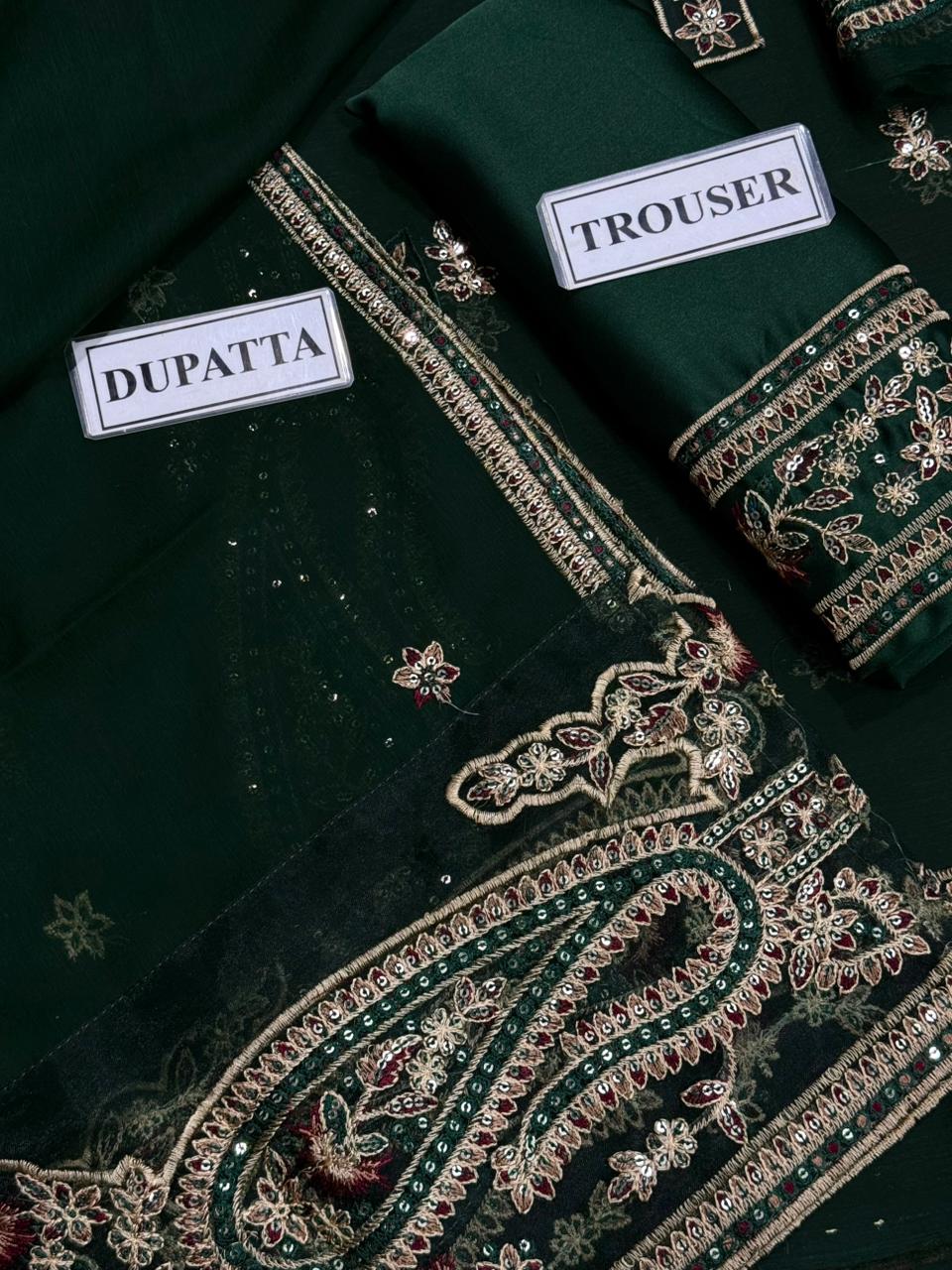 Alizeh Unstitch Chiffon Collection ZCUS-1013