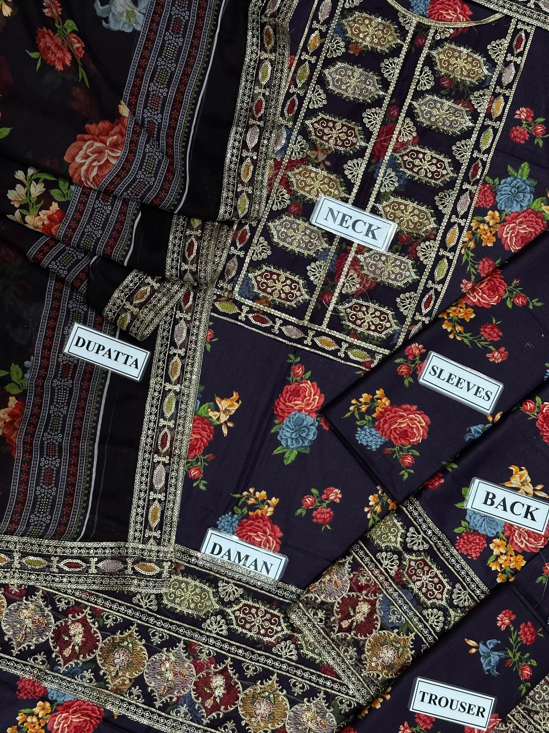 Aneela's Unstitch Lawn Collection