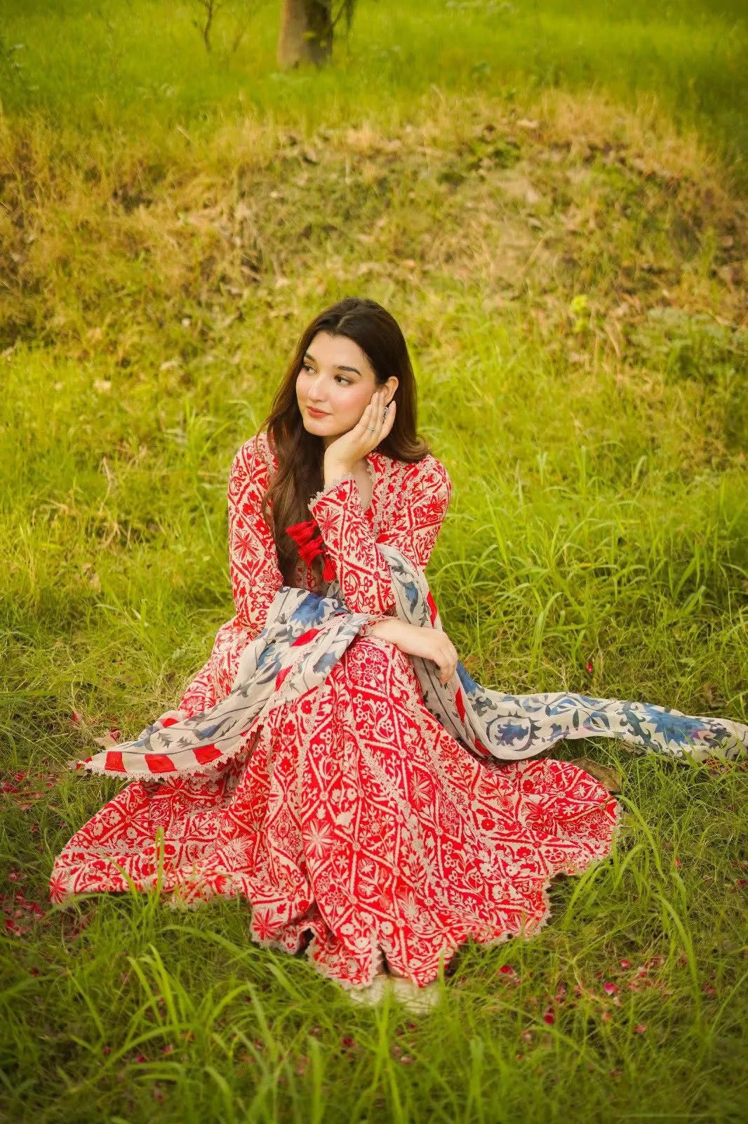 Aneela's Unstitch Lawn Fabric