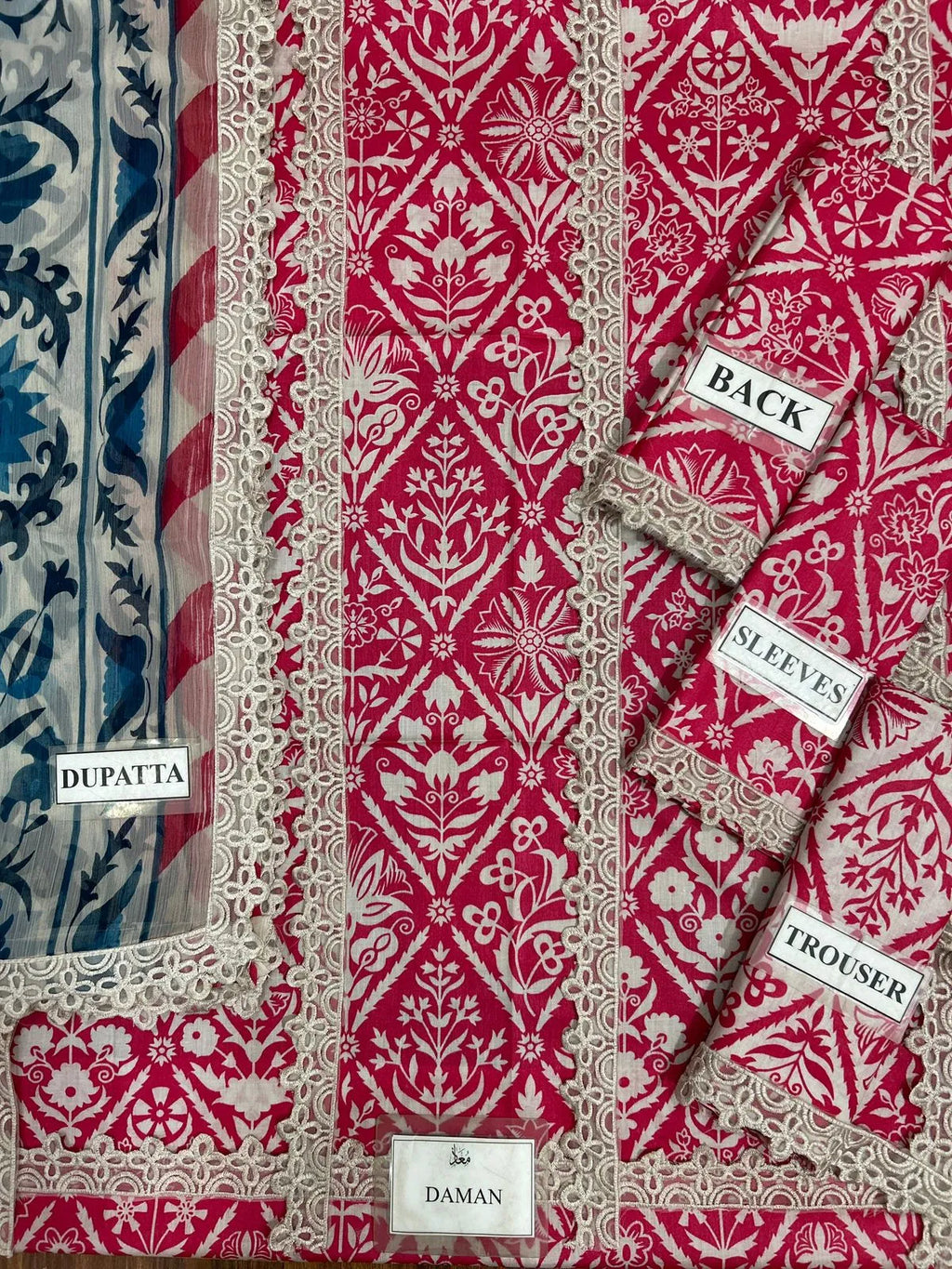 Aneela's Unstitch Lawn Fabric