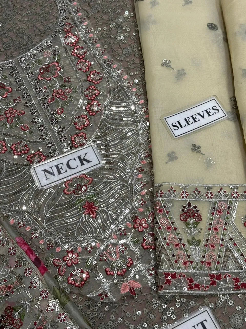 Aneela's Unstitch Organza Collection