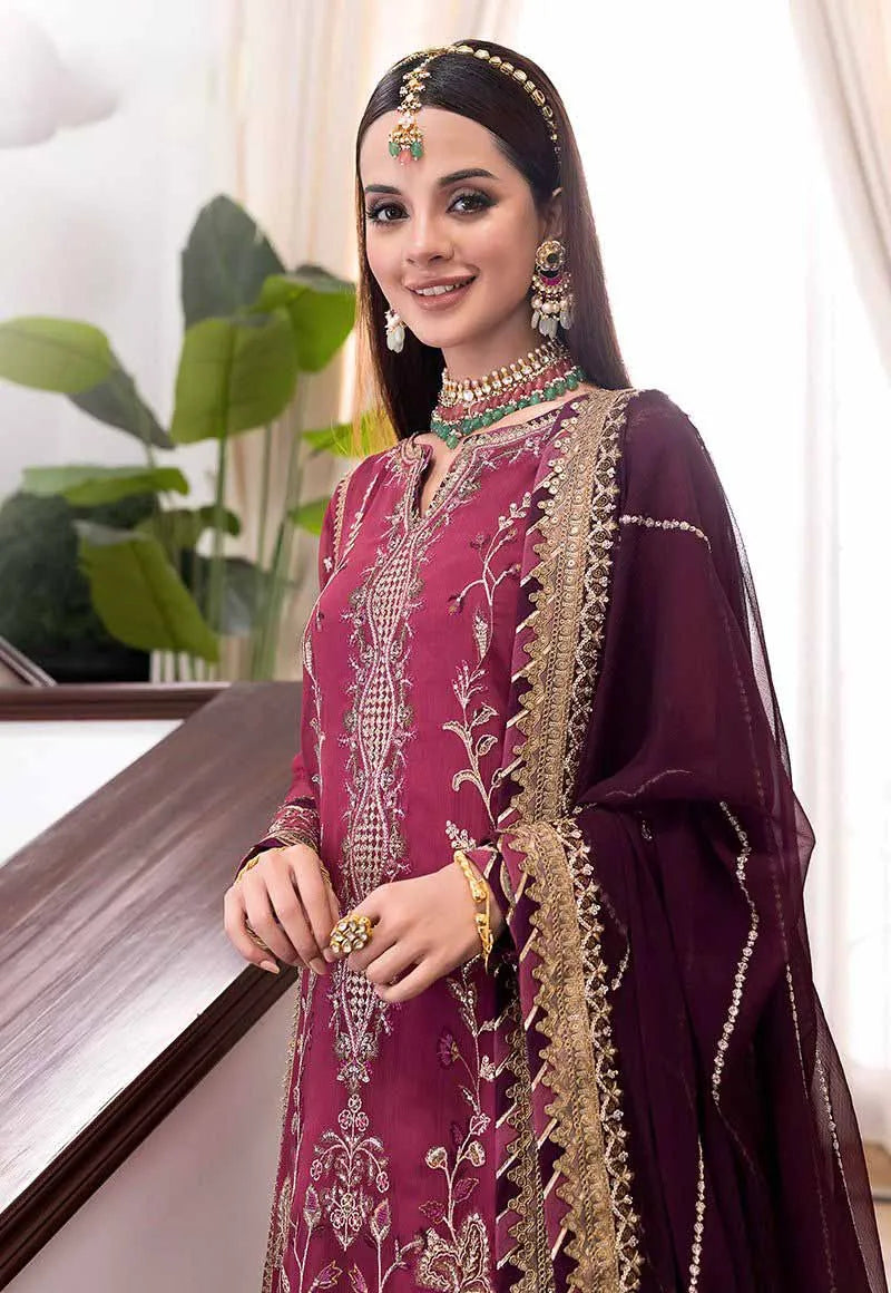 Asim Jofa Unstitch Chiffon Collection