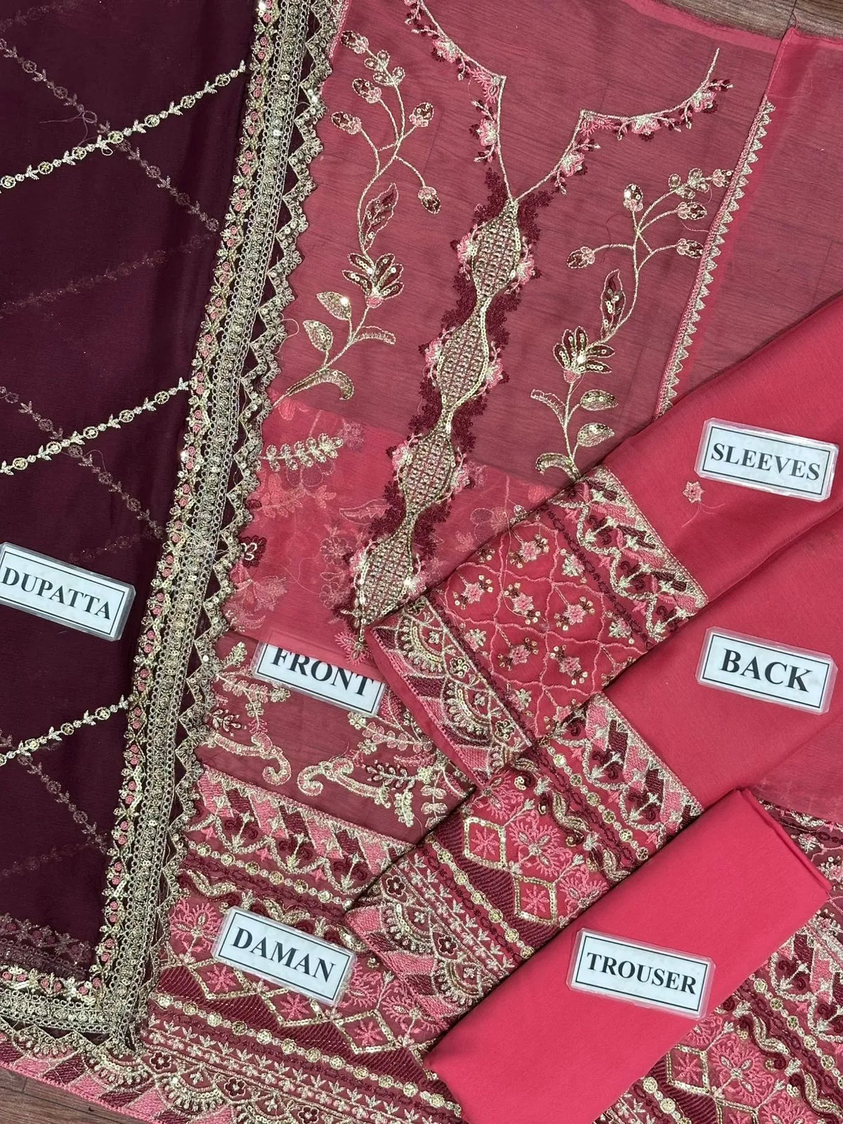 Asim Jofa Unstitch Chiffon Collection