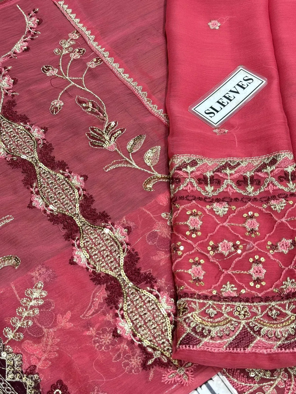 Asim Jofa Unstitch Chiffon Collection
