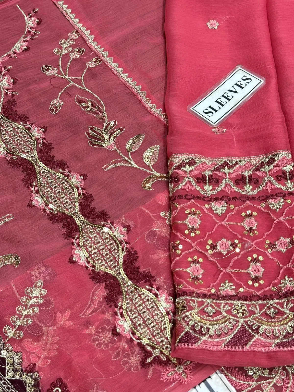 Asim Jofa Unstitch Chiffon Collection