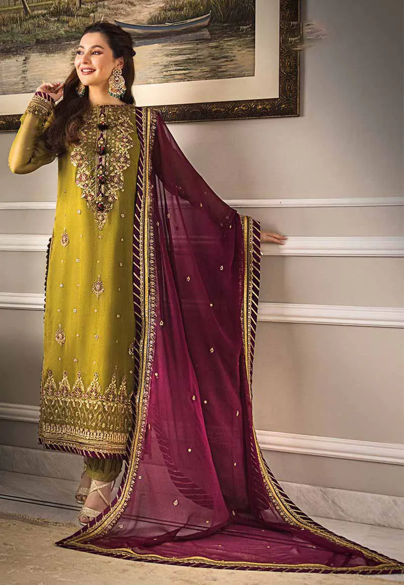 Asim Jofa Unstitch Chiffon Collection