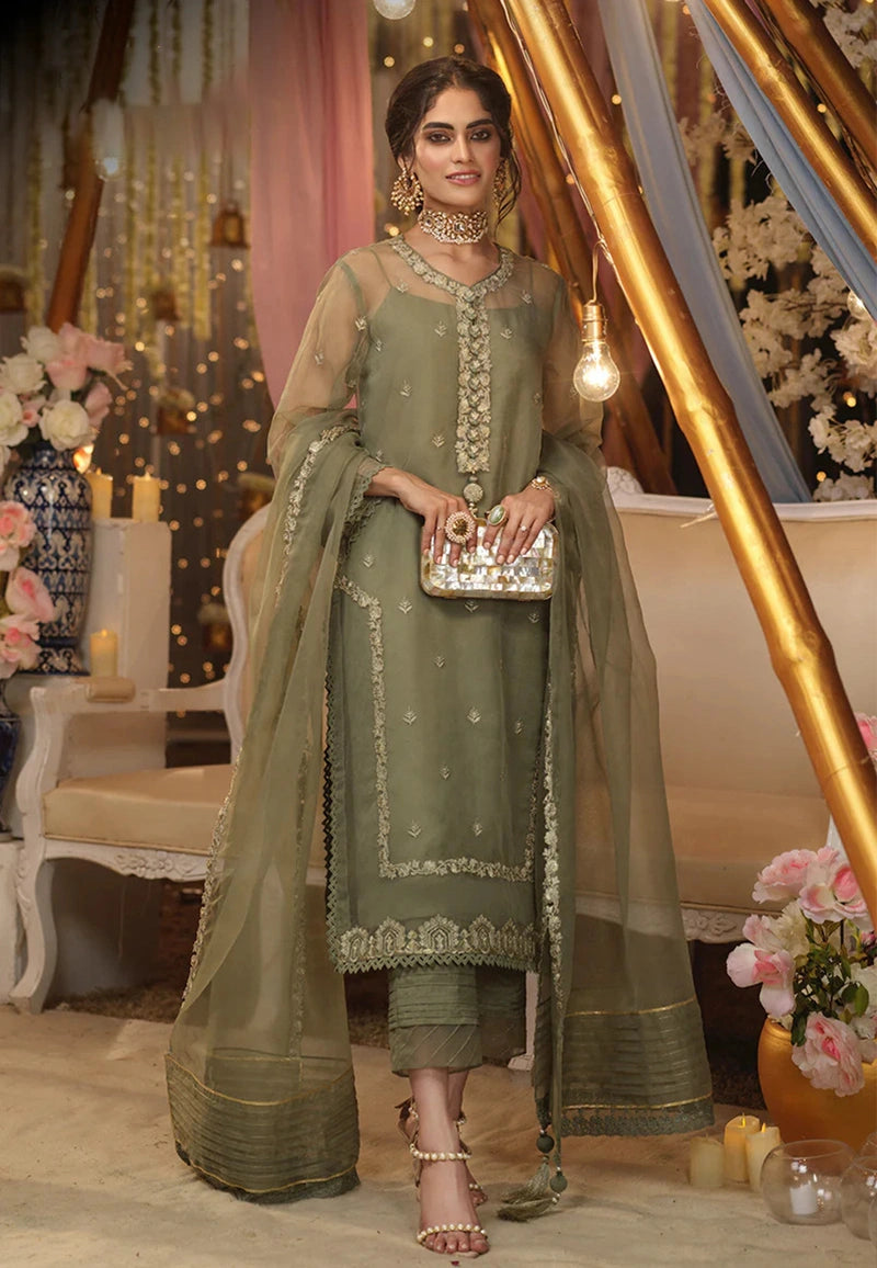 Asim Jofa Unstitch Organza Collection