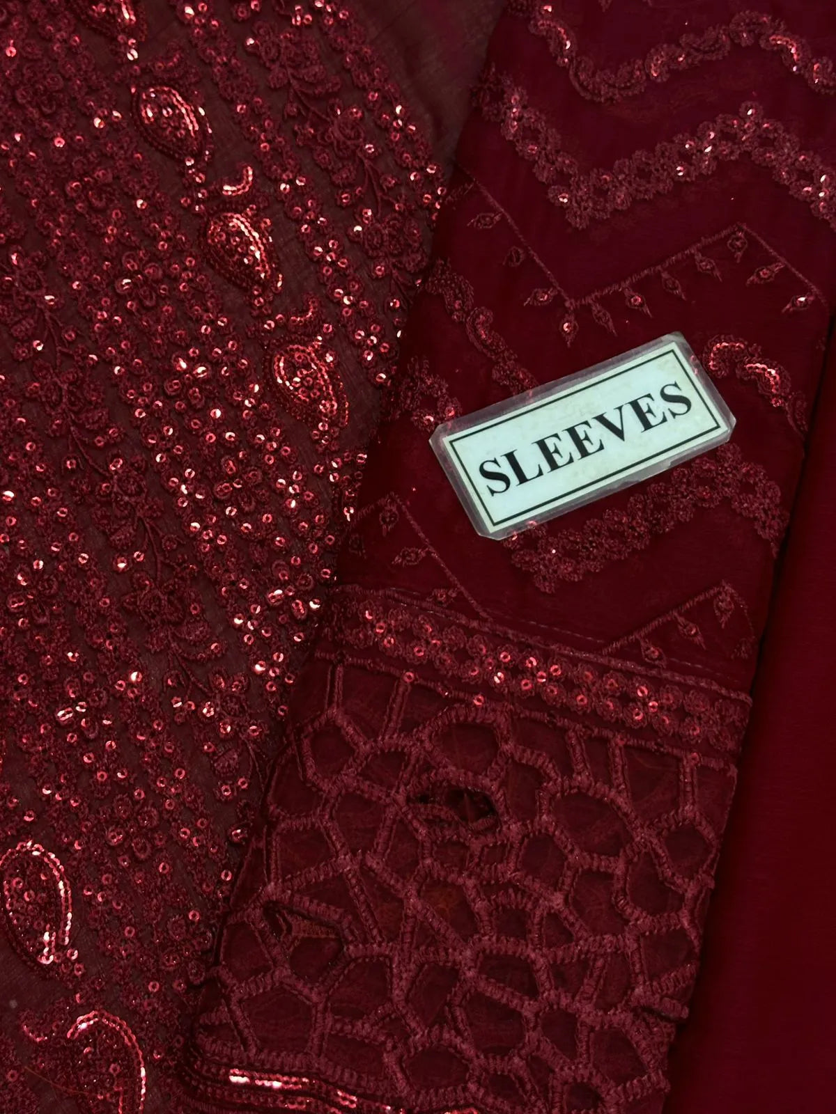 Azure Unstitch Chiffon Collection