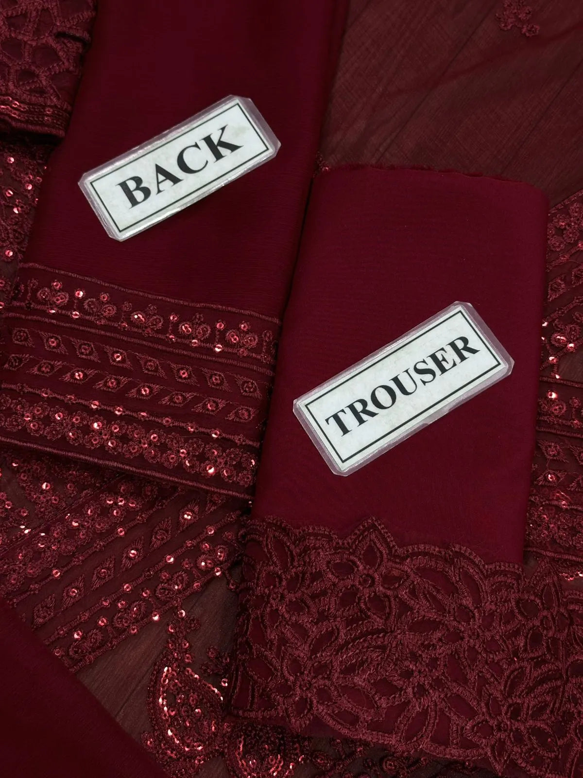 Azure Unstitch Chiffon Collection