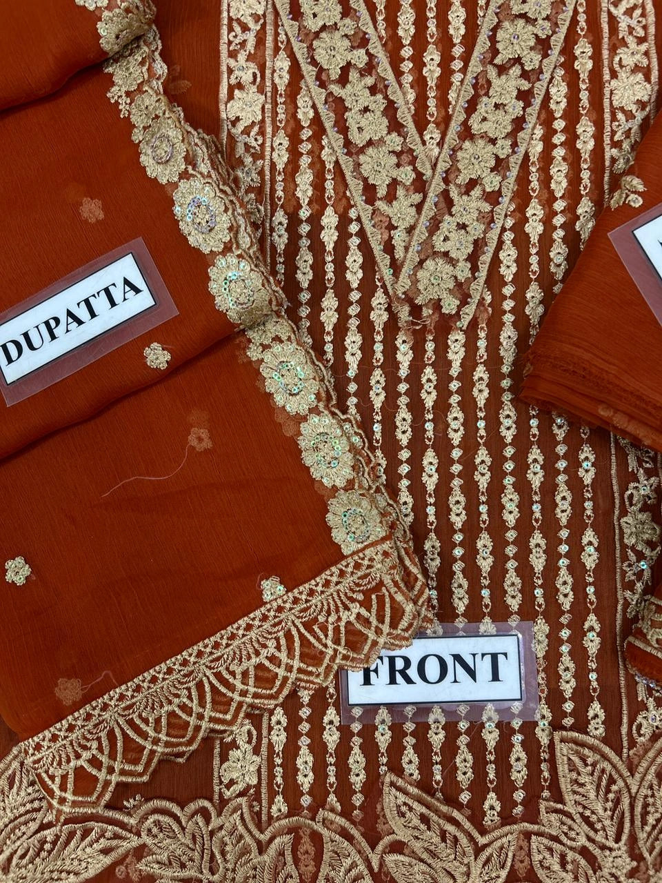 Azure Unstitch Chiffon Collection