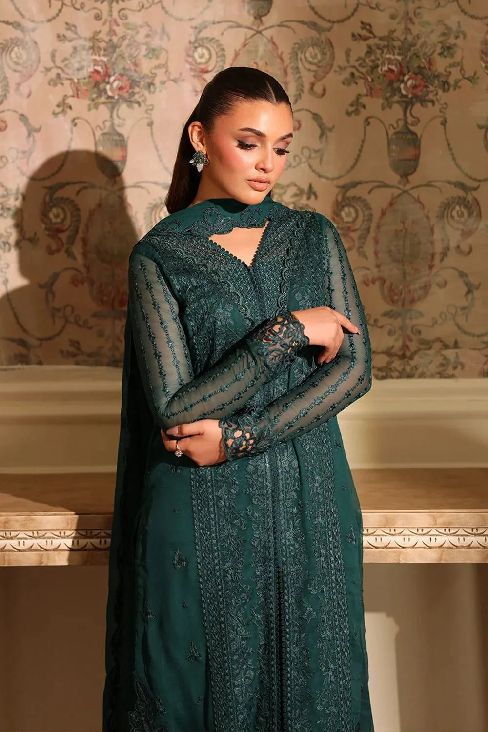 Azure Unstitch Chiffon Collection