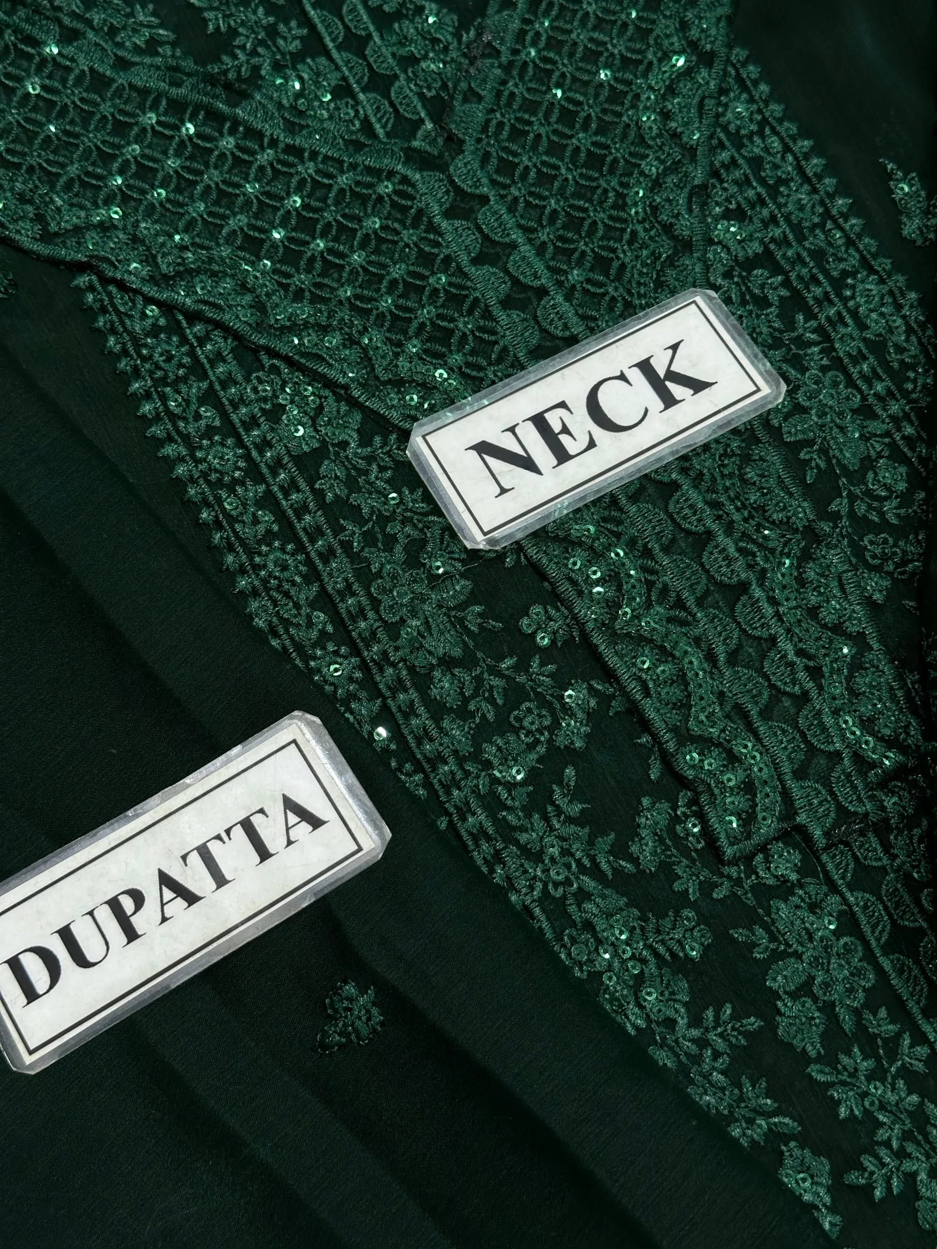 Azure Unstitch Chiffon Collection