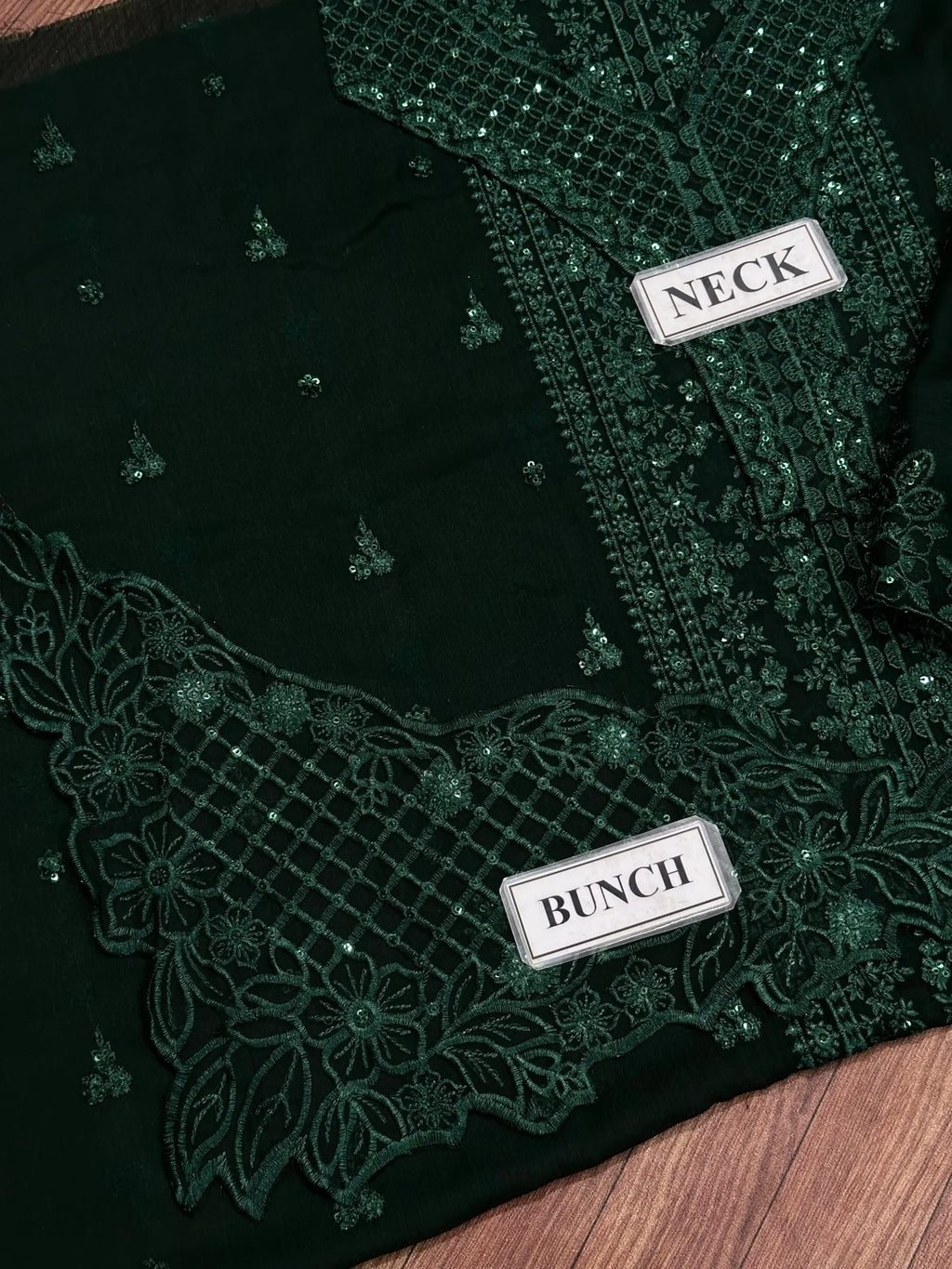 Azure Unstitch Chiffon Collection