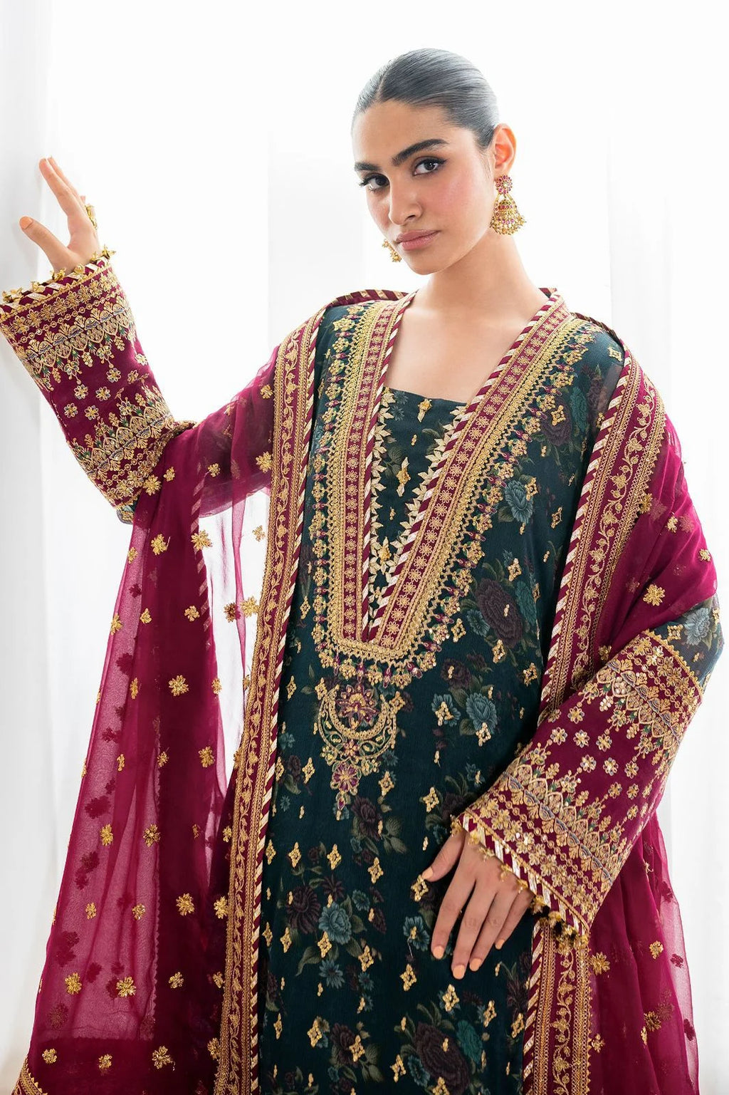 Baroque Unstitch Chiffon Collection