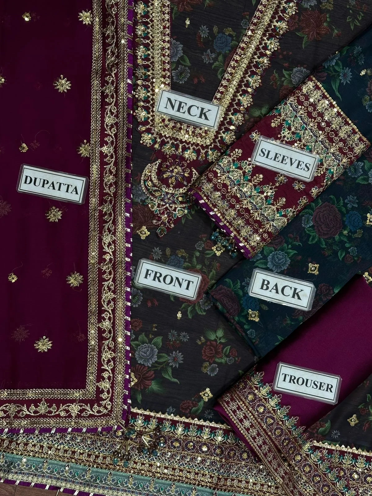 Baroque Unstitch Chiffon Collection