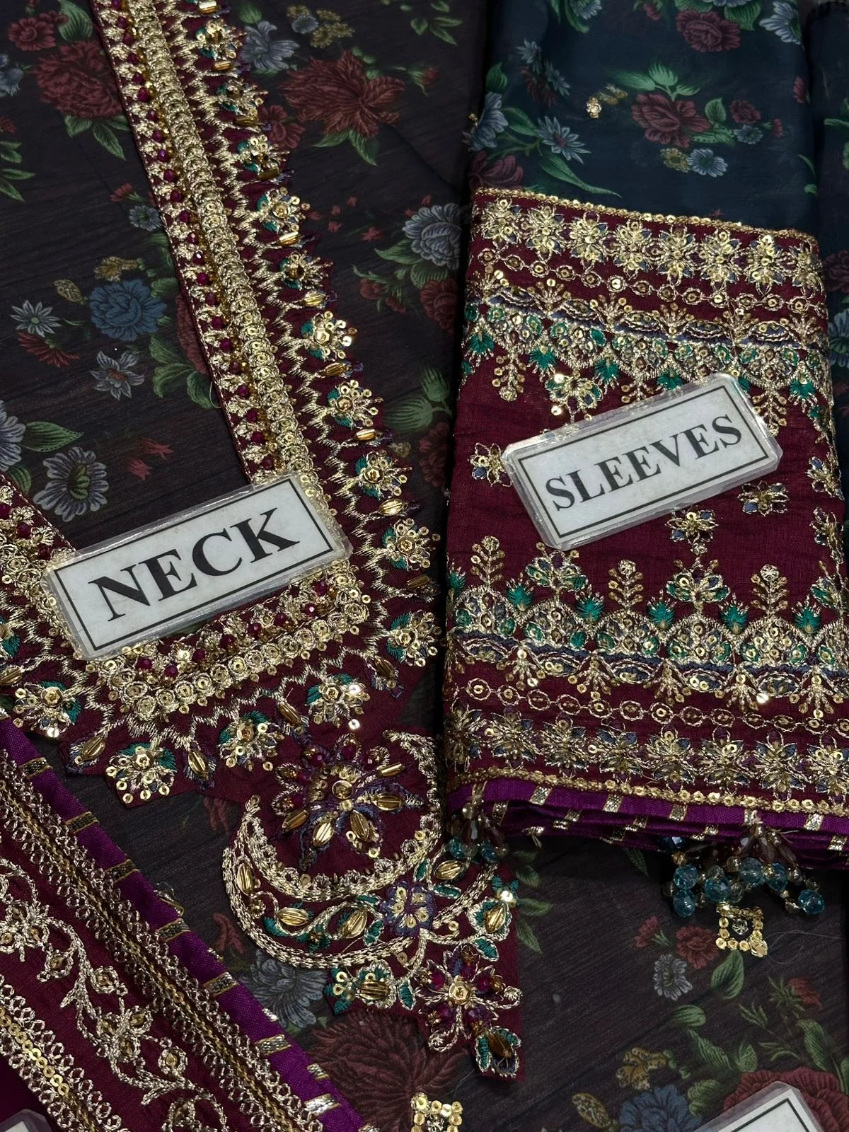 Baroque Unstitch Chiffon Collection