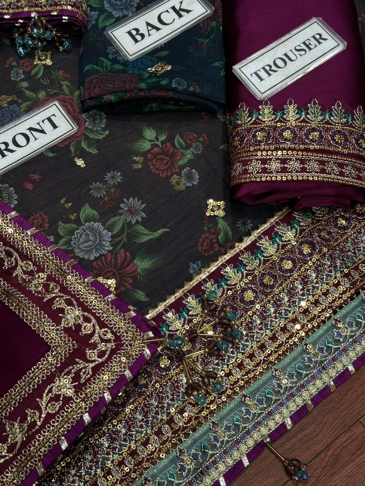 Baroque Unstitch Chiffon Collection