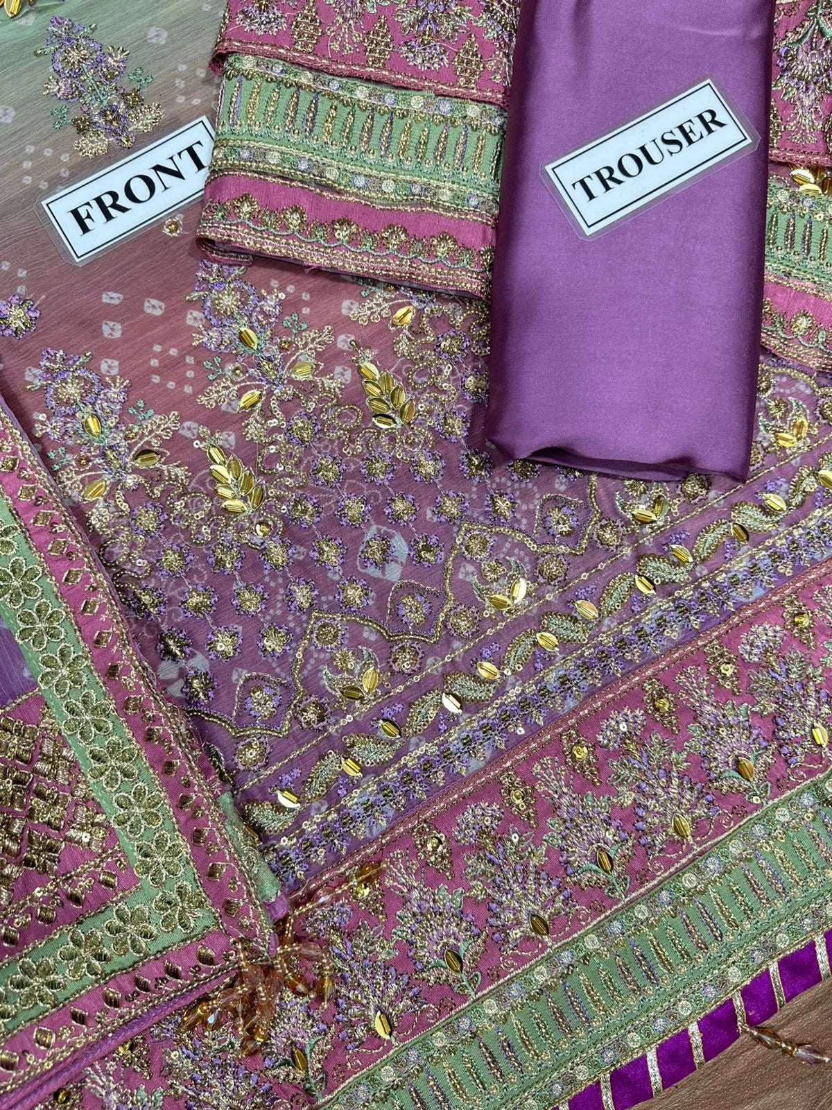 Baroque Unstitch Chiffon Collection