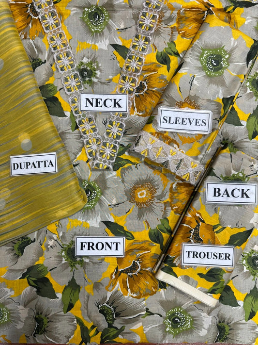 Baroque Unstitch Lawn Collection