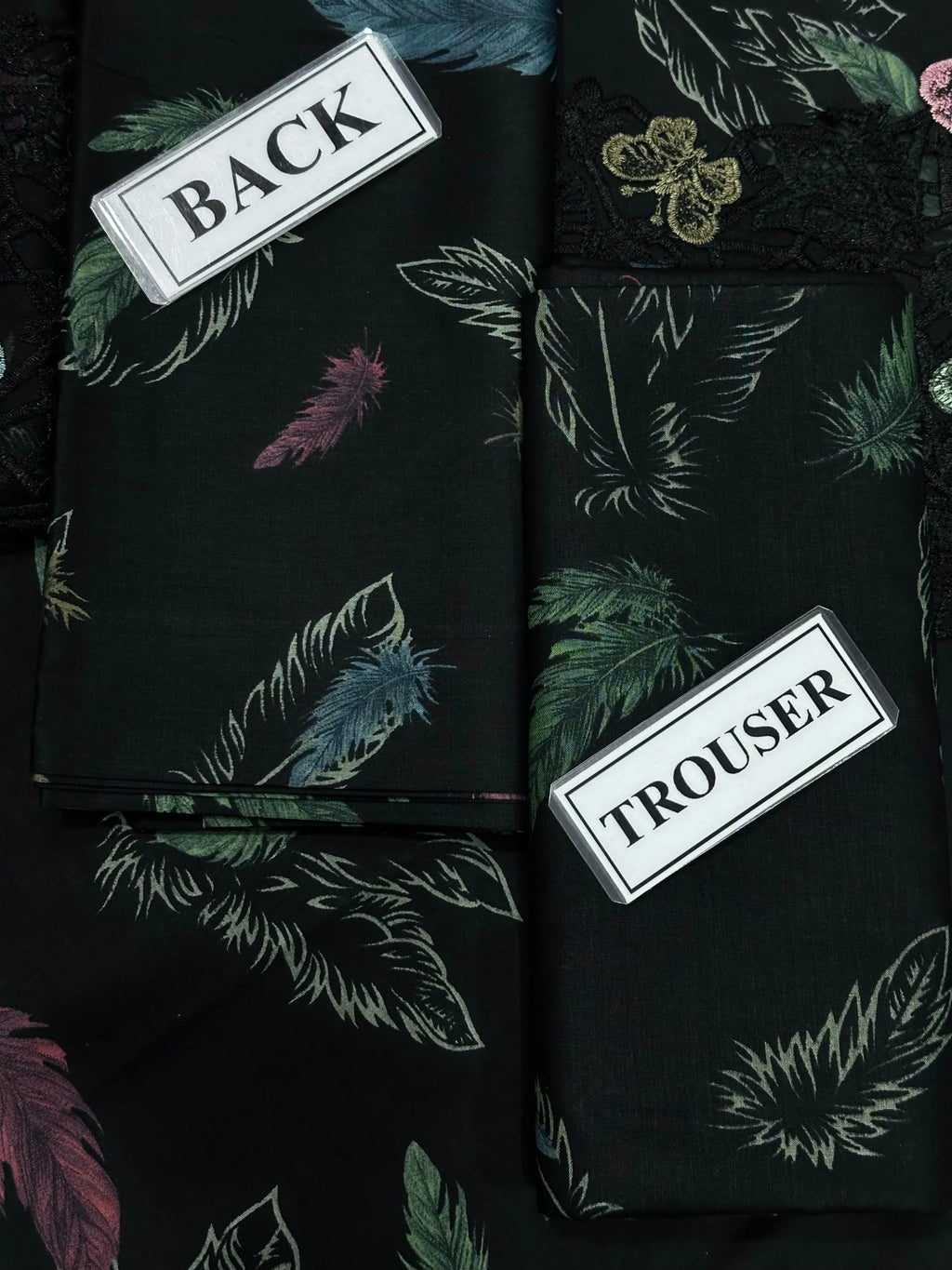 Baroque Unstitch Luxury Lawn Fabric