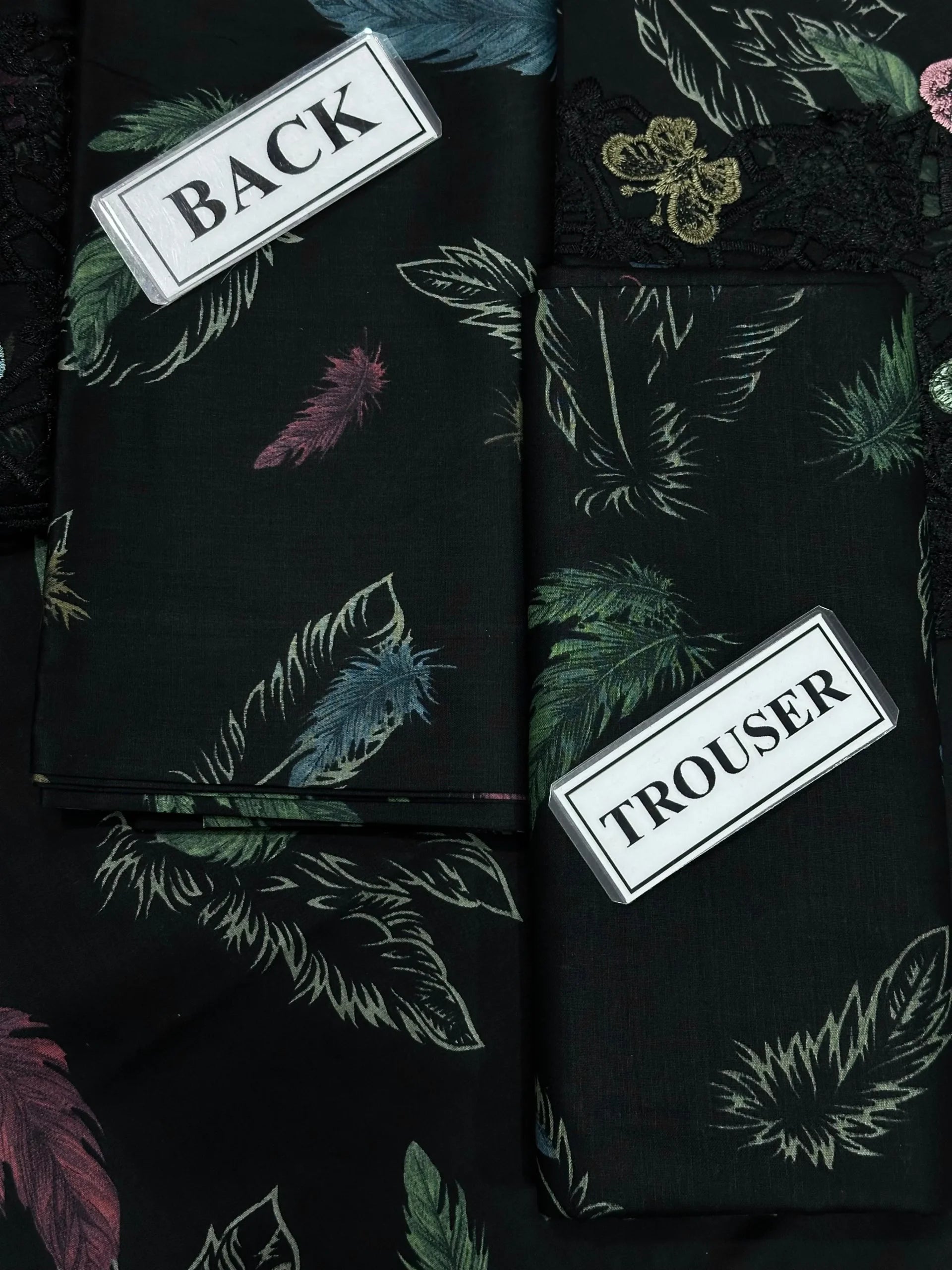 Baroque Unstitch Luxury Lawn Fabric