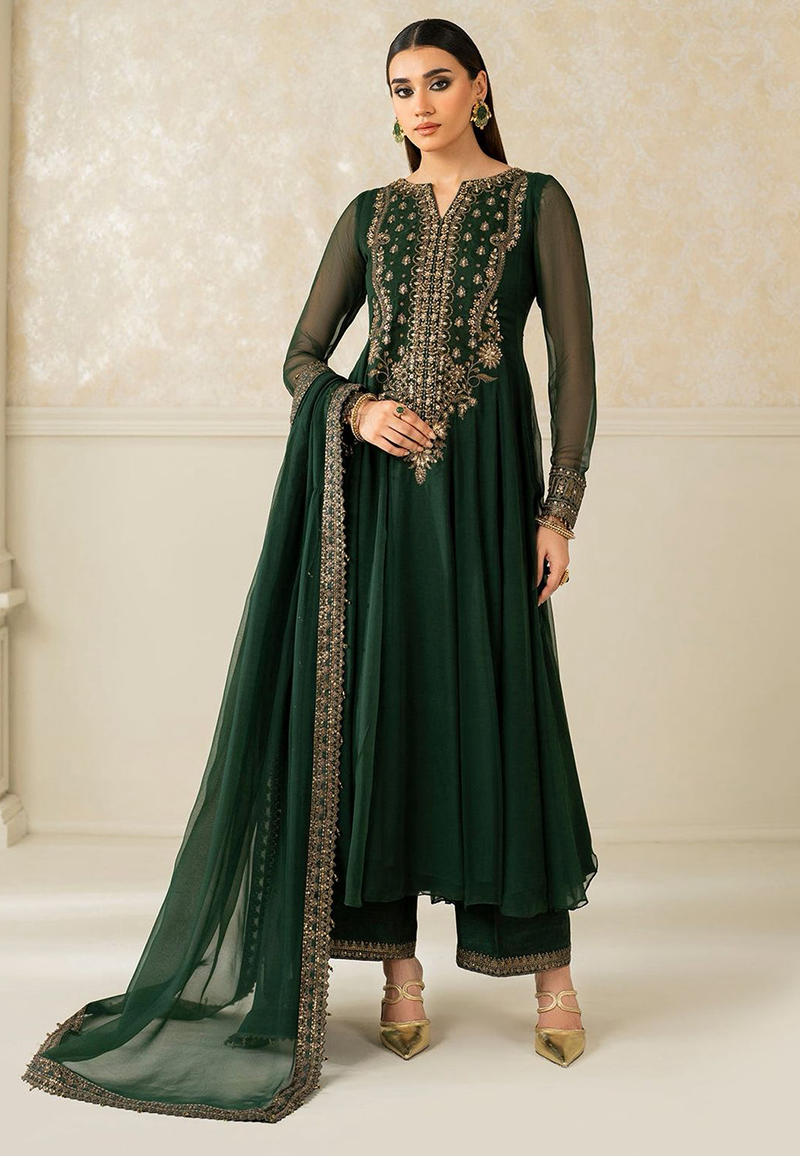 Baroque Unstitch Chiffon Collection ZCUS-1011
