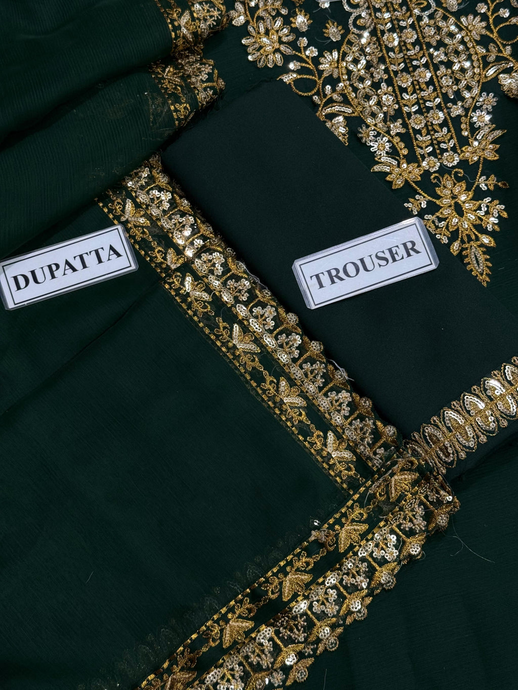 Baroque Unstitch Chiffon Collection ZCUS-1011