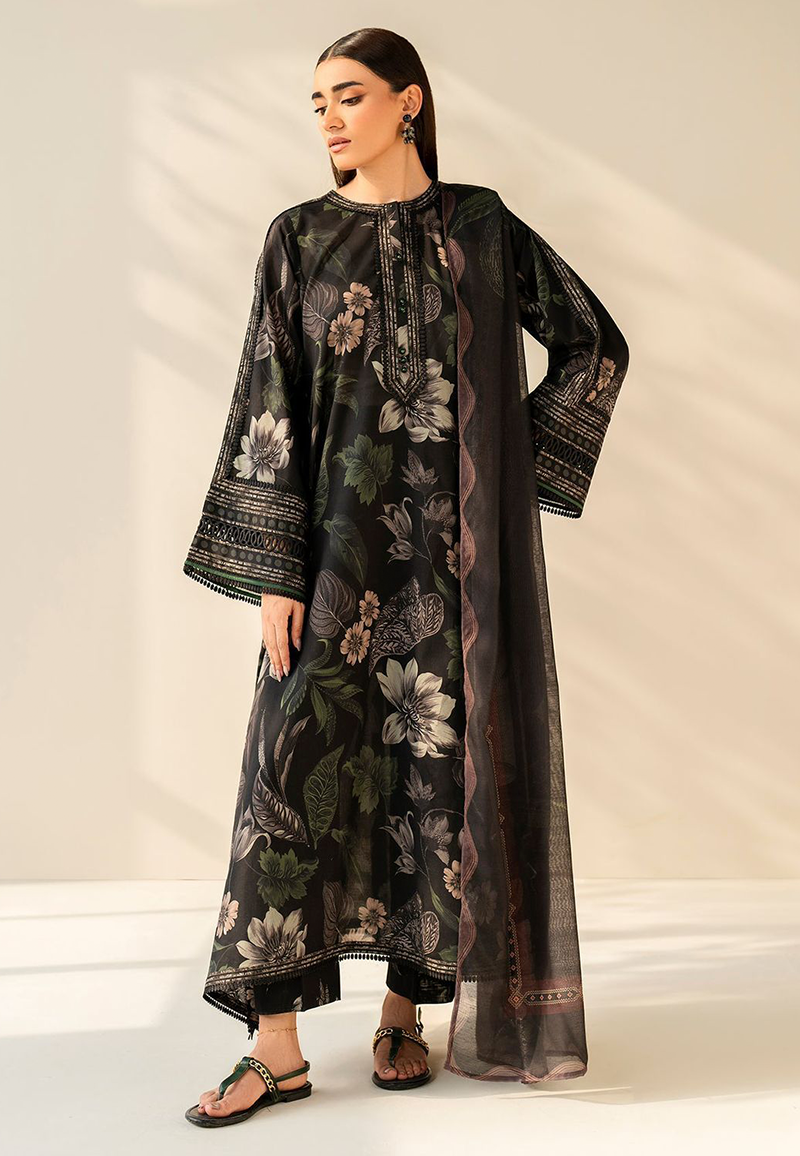 Baroque Unstitch Lawn Collection ZCUS-1004