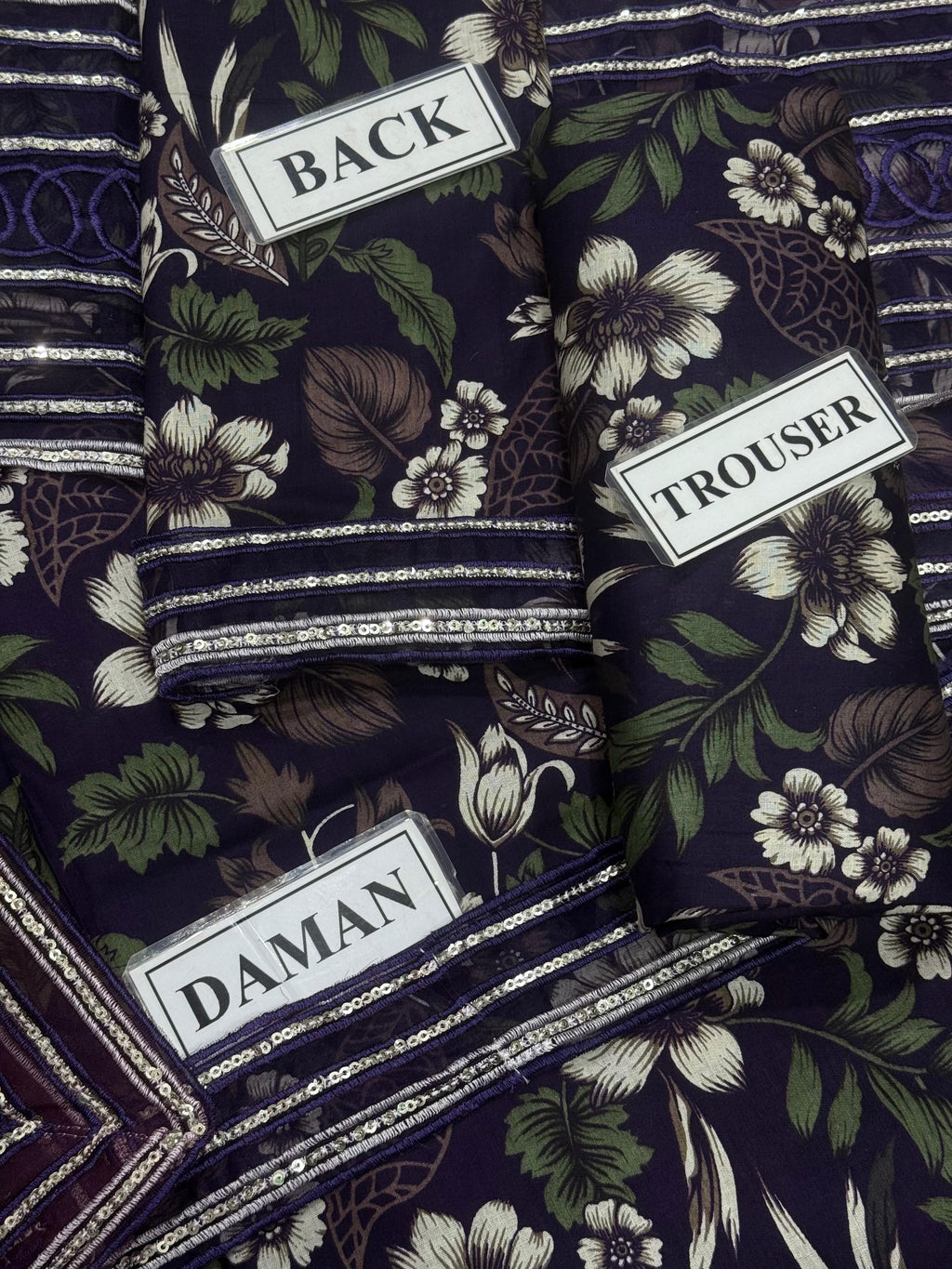 Baroque Unstitch Lawn Collection ZCUS-1005