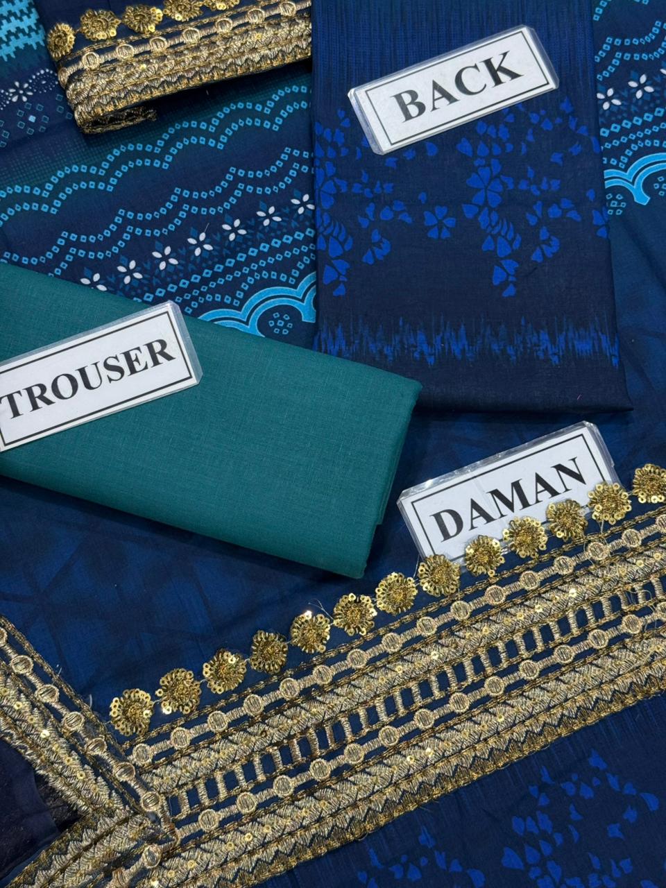 Baroque Unstitch Lawn Collection ZCUS-1010