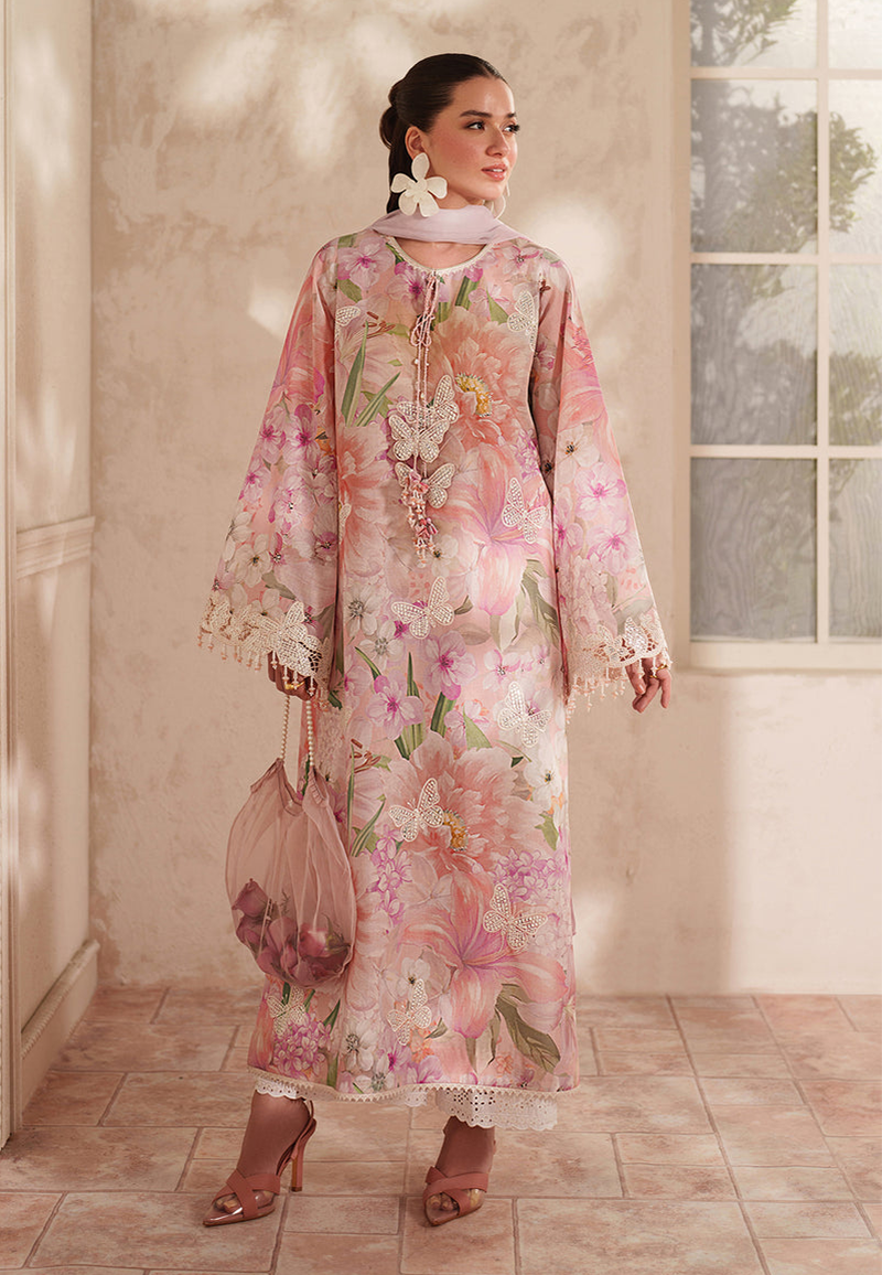 Baroque Unstitch Lawn Collection ZCUS-1015
