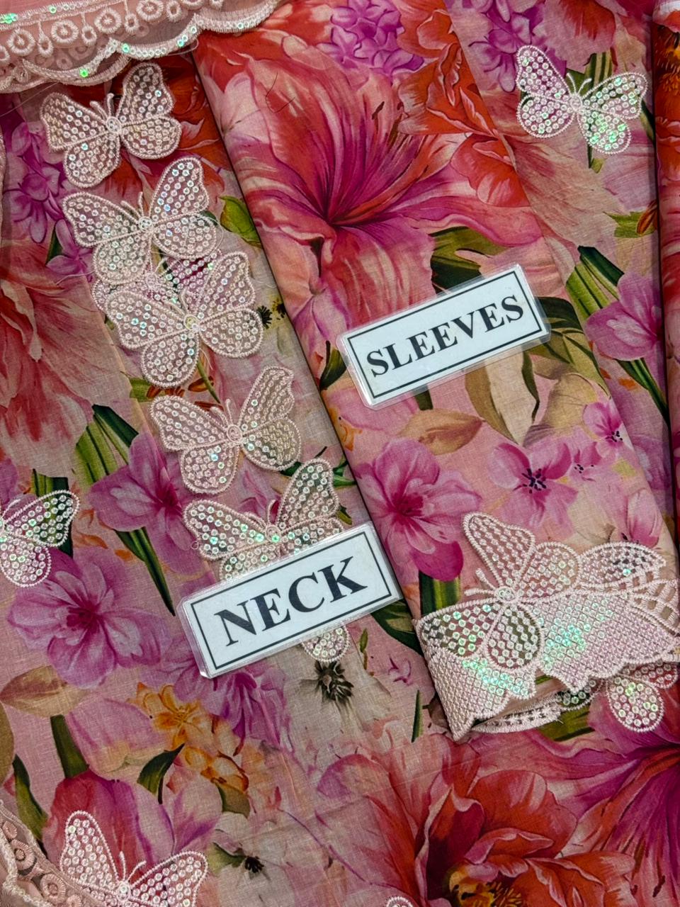 Baroque Unstitch Lawn Collection ZCUS-1015