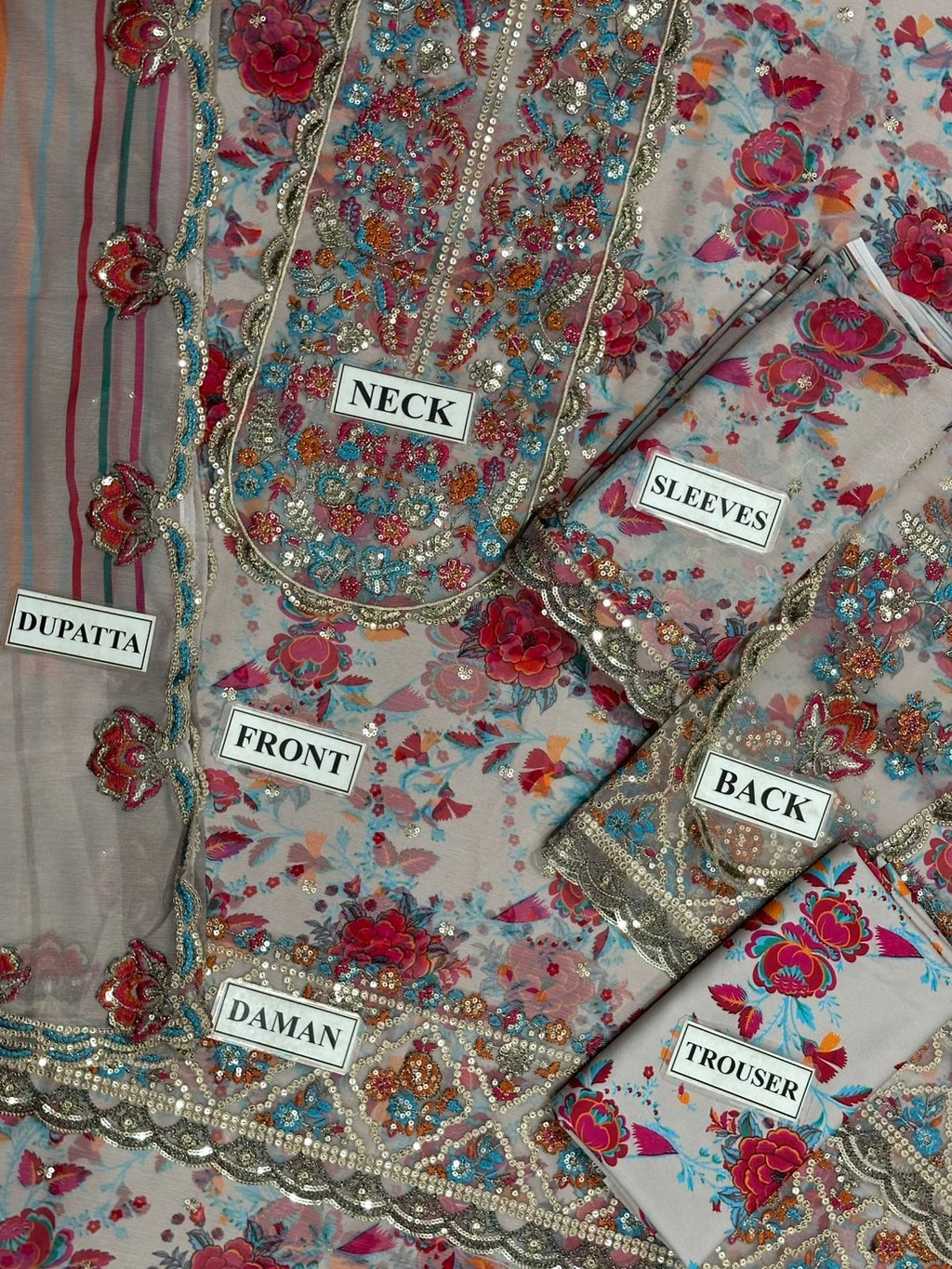 Charizma Unstitch Chiffon Collection