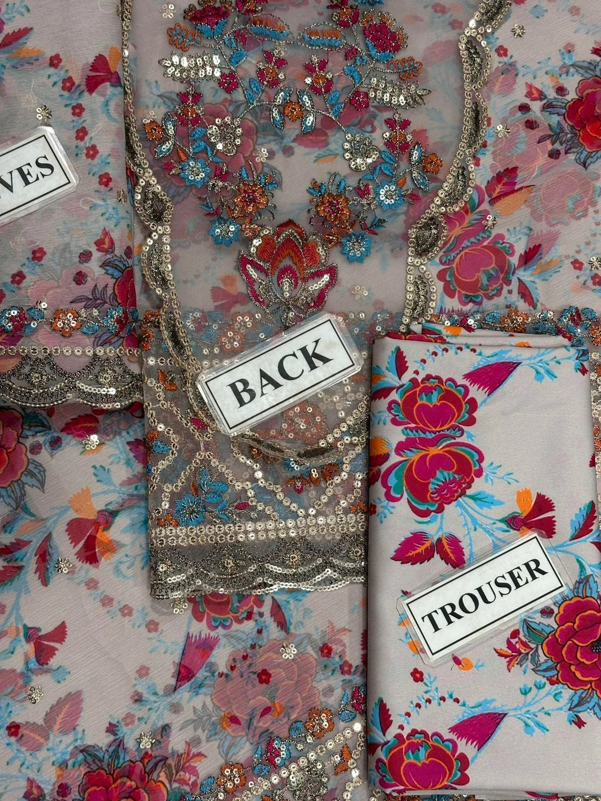 Charizma Unstitch Chiffon Collection