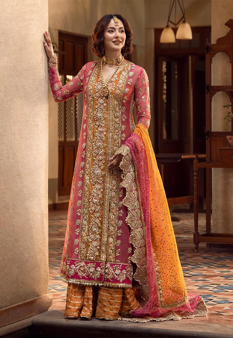 Crimson Unstitch Bridal Chiffon Collection
