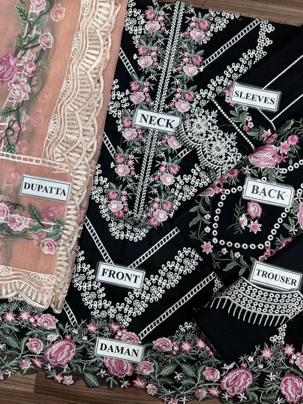 Crimson Unstitch Chikenkari Collection