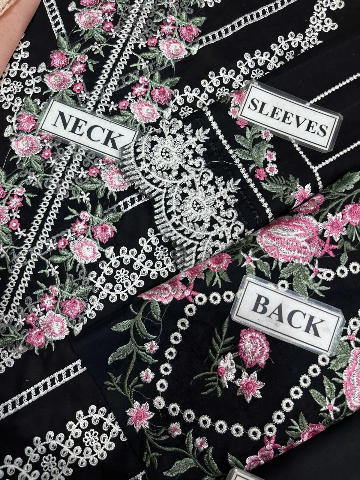 Crimson Unstitch Chikenkari Collection