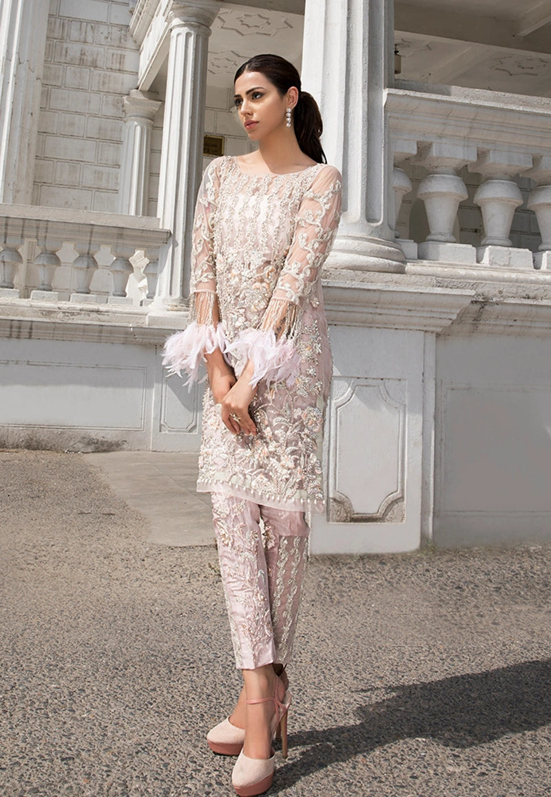 Erum Khan Unstitch Net Collection