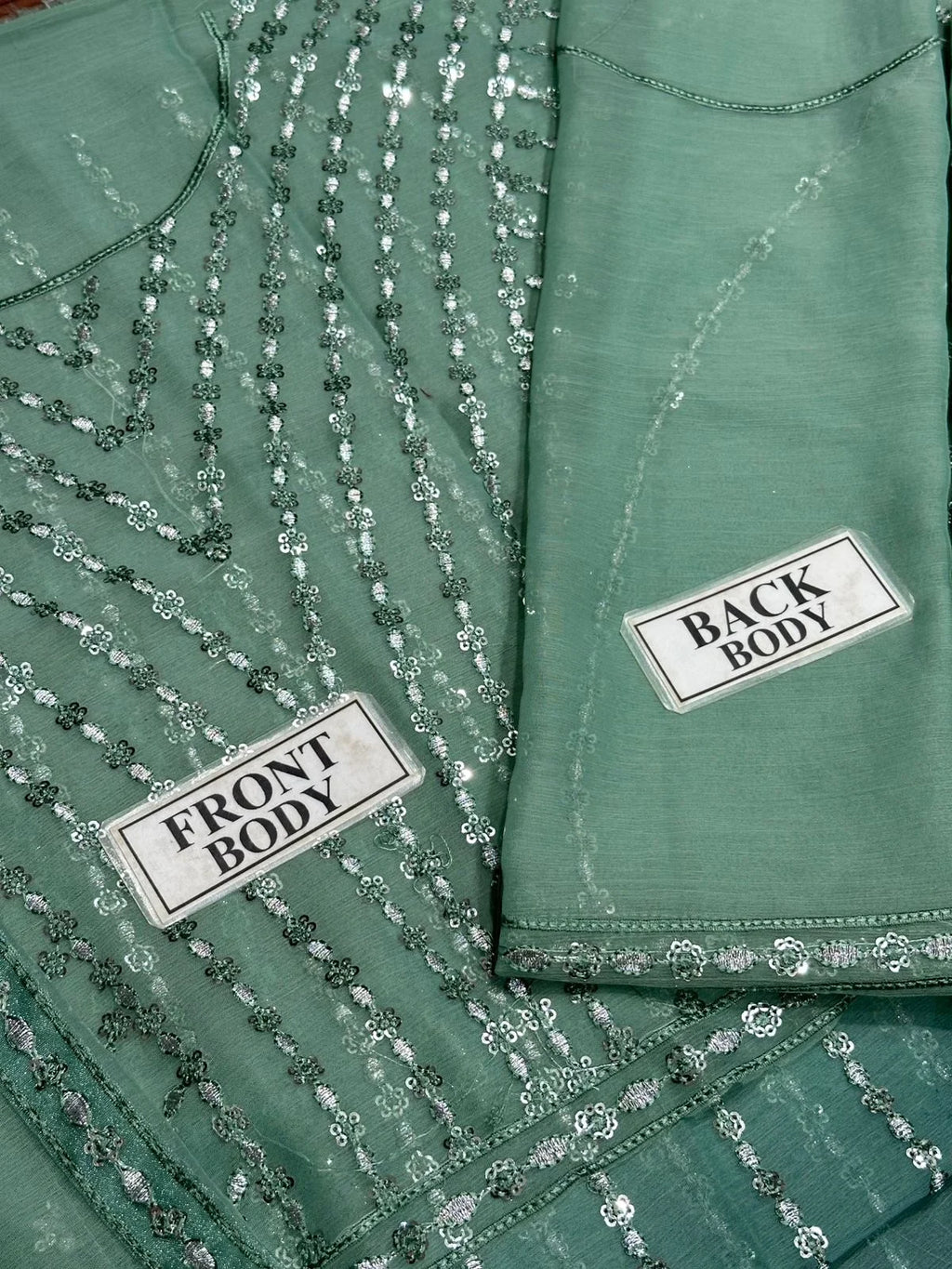 Fahad Hussayn Unstitch Chiffon Collection