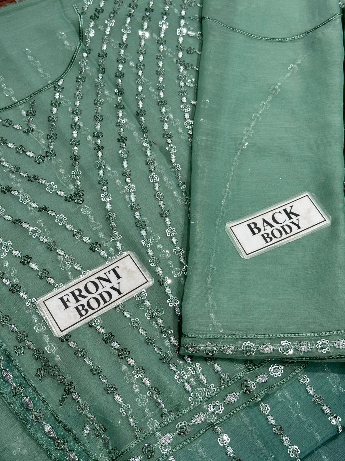 Fahad Hussayn Unstitch Chiffon Collection