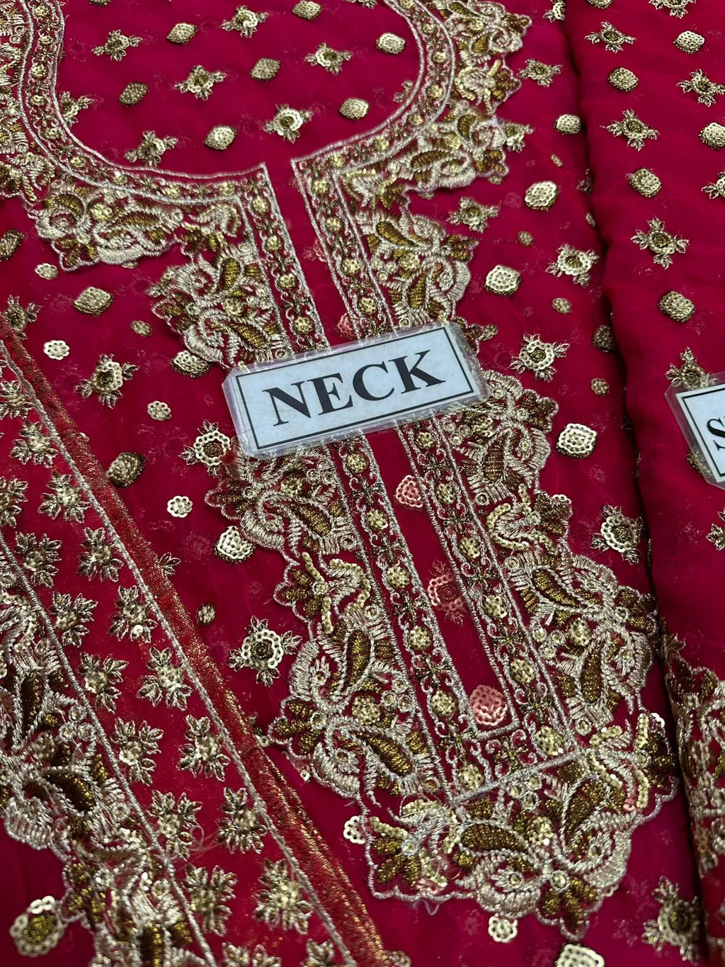 Fancy Wedding Collection Unstitch Chiffon