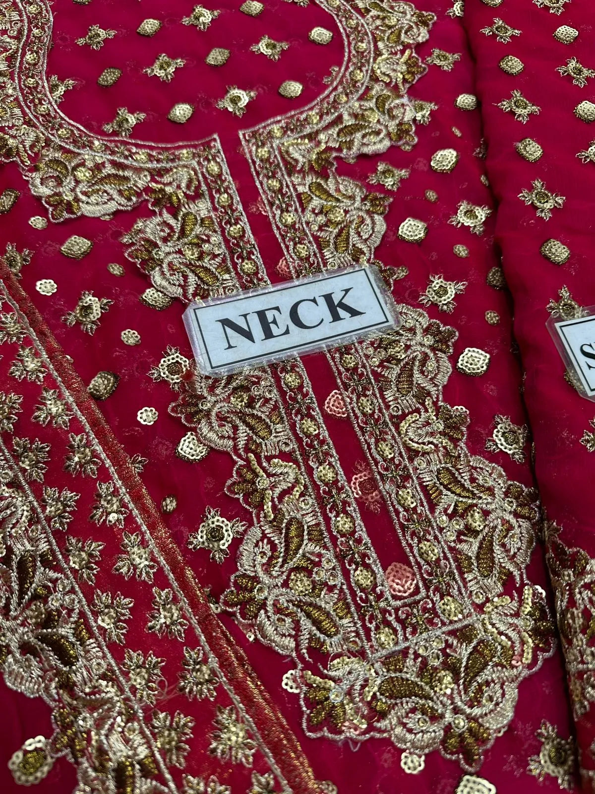 Fancy Wedding Collection Unstitch Chiffon