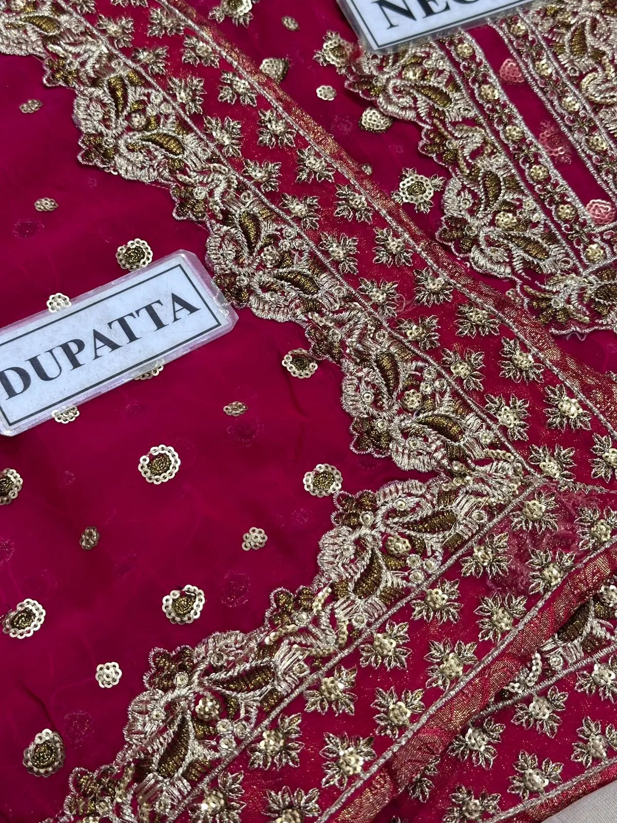 Fancy Wedding Collection Unstitch Chiffon