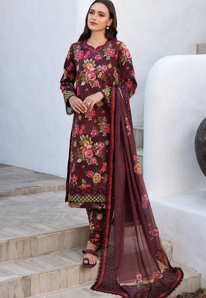 Farasha Unstitch Lawn Collection